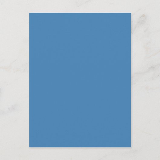 Achtergrond stalen middelbare hemel Blauw Solid Tr Briefkaart (Voorkant)