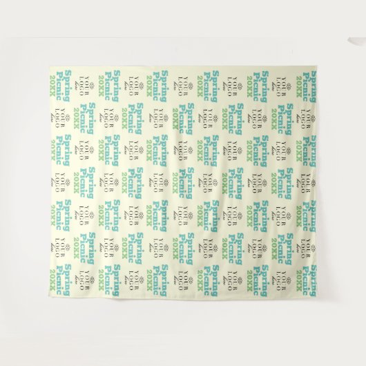 Achtergrond Step en Repeat Aangepaste Feestelijke Wandkleed (Voorkant (horizontaal))