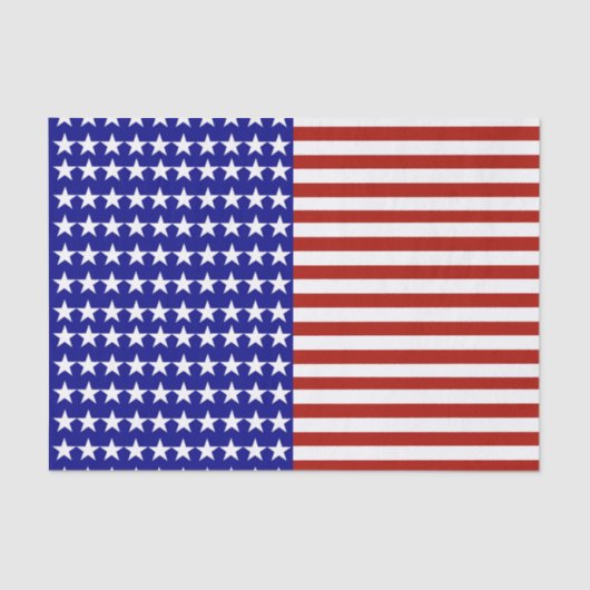 Achtergrond sterren en strips tissuepapier (Voorkant)