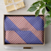 Achtergrond sterren en strips tissuepapier (Geschenk)