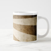 Achtergrond streeppatroon extra grote mok (Rechts)