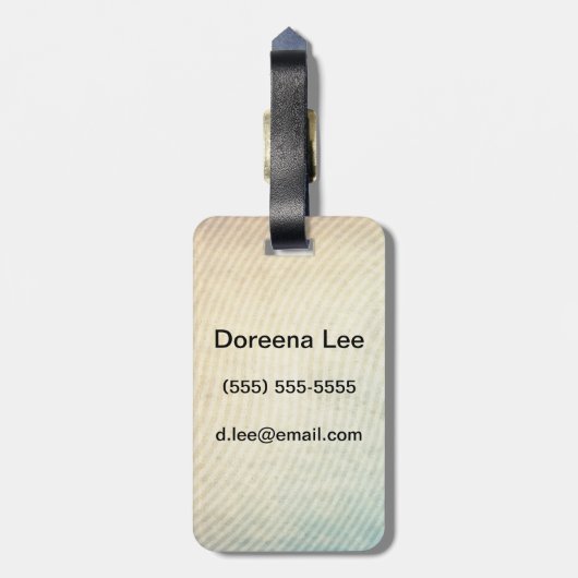 Achtergrond strips bagagelabel (Achterkant verticaal)