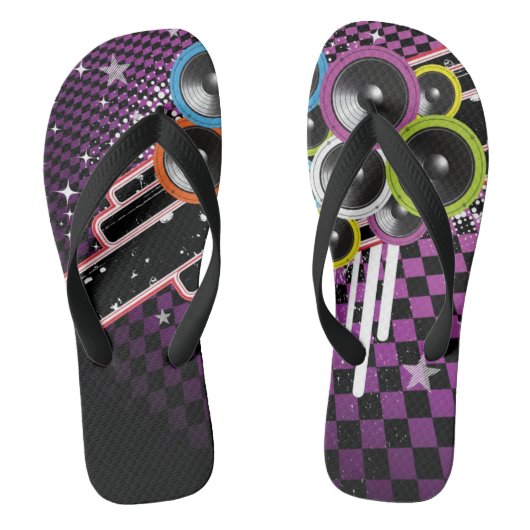 Achtergrond Teenslippers (Voetbed)