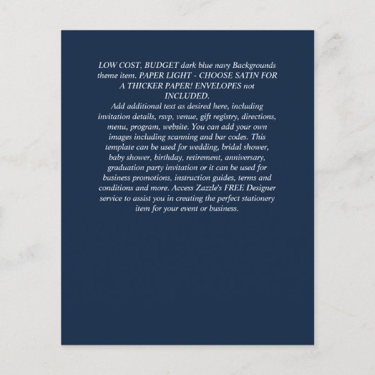 ACHTERGROND Templates - Ontwerp de jouwe Flyer (Achterkant)