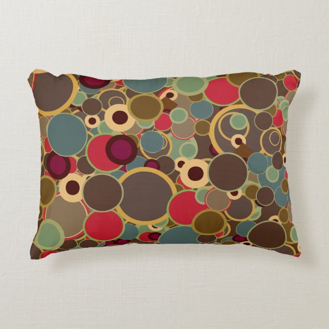  achtergrond van 1950 decoratief kussen (Voorkant)