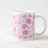 achtergrond van babymeisje extra grote beker (Rechts)