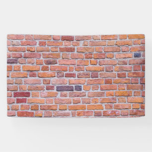 Achtergrond van brick-wand of achtergrond spandoek