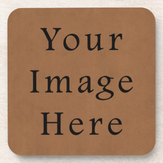 Achtergrond van  bruin leder-perkamentpapier drankjes onderzetter