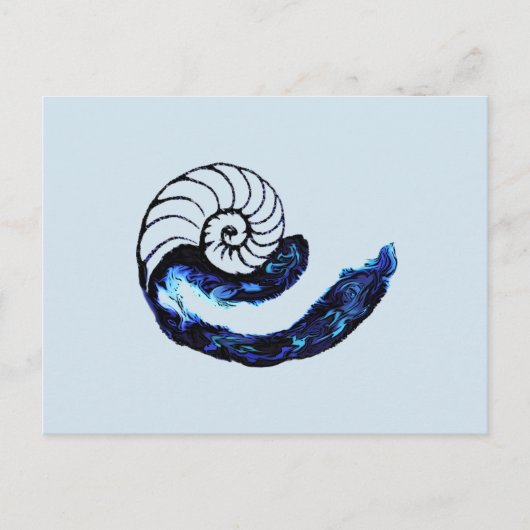  achtergrond van Cosima Tattoo Orphan Black Briefkaart (Voorkant)