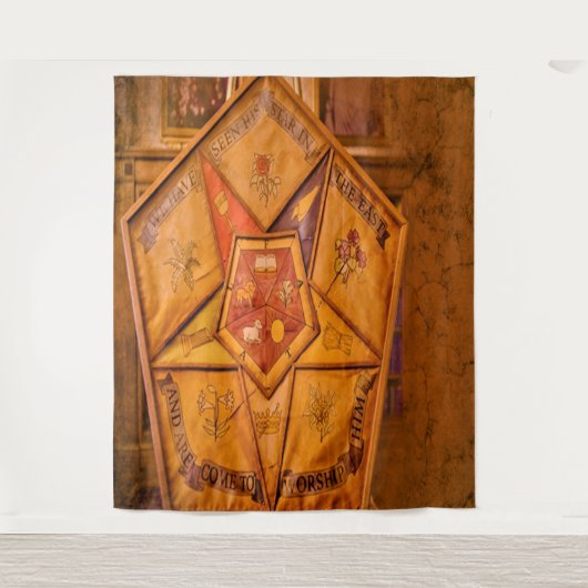 Achtergrond van de Oostelijke Ster Wandkleed (Voorkant)