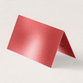 Achtergrond van de Rode Moderne Rood Visitekaartjes (Achterkant)