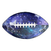 Achtergrond van de ruimte met sterren american football (Voorkant)