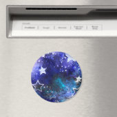 Achtergrond van de ruimte met sterren magneet (Insitu (Vaatwasser))