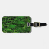 Achtergrond van de schakelplank bagagelabel (Voorkant horizontaal)