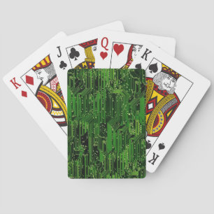 Achtergrond van de schakelplank pokerkaarten