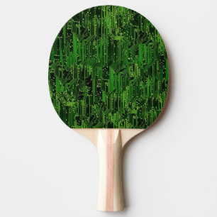 Achtergrond van de schakelplank tafeltennisbatje