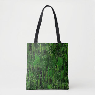 Achtergrond van de schakelplank tote bag