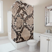 achtergrond van de structuur van de slangenhuid douchegordijn (In situ)