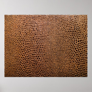 achtergrond van donker leder poster