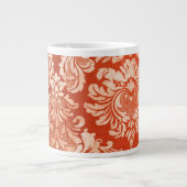 Achtergrond van Floral  behang Extra Grote Beker (Voorkant)