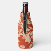 Achtergrond van Floral  behang Flesjeskoeler (Fles Achterkant)