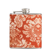 Achtergrond van Floral behang Heupfles (Voorkant)