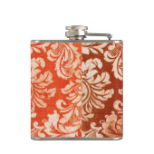 Achtergrond van Floral behang Heupfles (Achterkant)