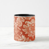 Achtergrond van Floral  behang Mok (Midden)