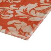 Achtergrond van Floral behang Snijplank (Hoek)