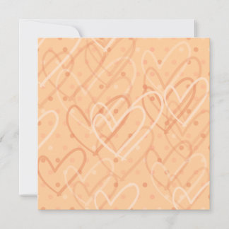 Achtergrond van hart en stip, uitnodiging