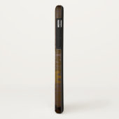 Achtergrond van hout met mechanische zeepaardjes Case-Mate iPhone case (Achterkant/links)