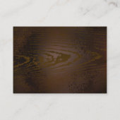 Achtergrond van hout met mechanische zeepaardjes contactkaartje (Achterkant)