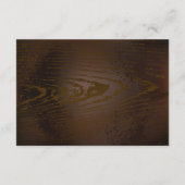 Achtergrond van hout met mechanische zeepaardjes informatiekaartje (Achterkant)