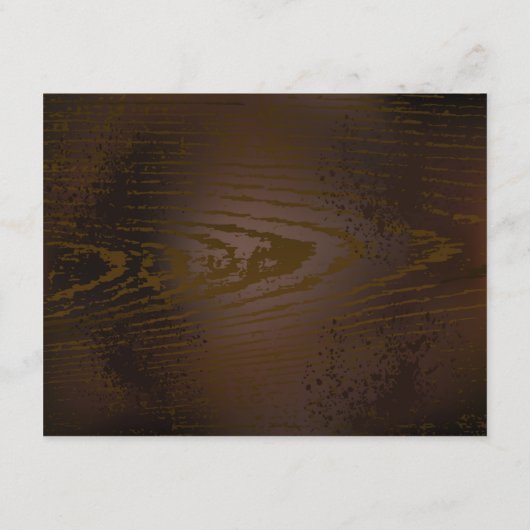 Achtergrond van hout met mechanische zeepaardjes informatiekaartje (Achterkant)