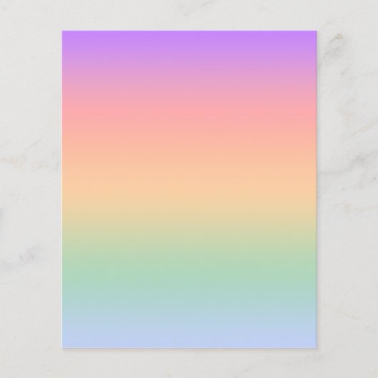 Achtergrond van kleurverloop regenboog (Voorkant)