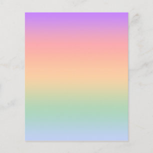 Achtergrond van kleurverloop regenboog flyer