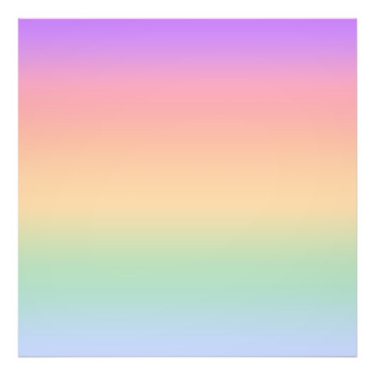 Achtergrond van kleurverloop regenboog foto afdruk (Voorkant)