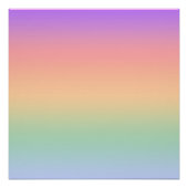 Achtergrond van kleurverloop regenboog perfect poster (Voorkant)