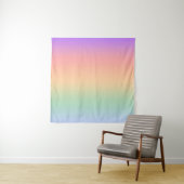 Achtergrond van kleurverloop regenboog wandkleed (In situ)