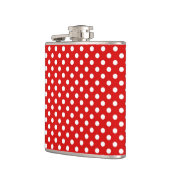 Achtergrond van poolpunt heupfles (Links)