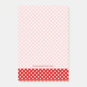 Achtergrond van poolpunt post-it® notes (Voorkant)