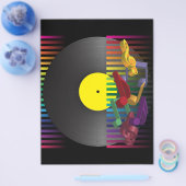 Achtergrond van Retro Party Flyer (Enkel)