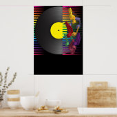 Achtergrond van Retro Party Poster (Keuken)