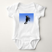 Achtergrond van robot Blue Sky Romper (Voorkant)