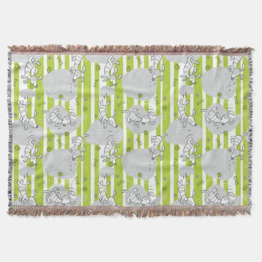 achtergrond van speelpatroon deken (Voorkant)