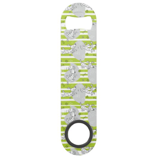 achtergrond van speelpatroon speed flessenopener (Voorkant)