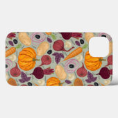 Achtergrond van verse groenten Case-Mate iPhone case (Achterkant (horizontaal))