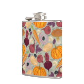 Achtergrond van verse groenten heupfles (Links)