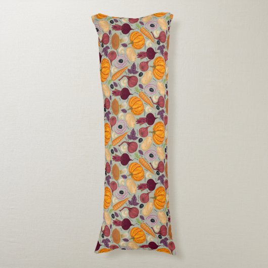 Achtergrond van verse groenten lichaamskussen (Voorkant Verticaal)