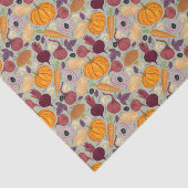 Achtergrond van verse groenten tissuepapier (Detail)